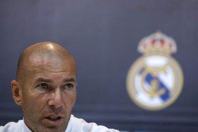 Zidane intenta rebajar tensión antes de ir a Catalunya: "Es solo un partido" Zidane intenta rebajar tensión antes de ir a Catalunya: "Es solo un partido"