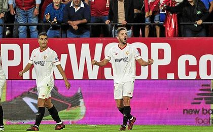 El Sevilla se plantea 'premiar' a Sarabia El Sevilla se plantea 'premiar' a Sarabia