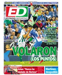 La portada de ESTADIO La portada de ESTADIO