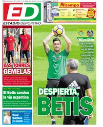 La portada de ESTADIO La portada de ESTADIO