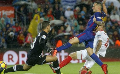 Barcelona 2-1 Sevilla FC: Alcácer sofoca el levantamiento Barcelona 2-1 Sevilla FC: Alcácer sofoca el levantamiento