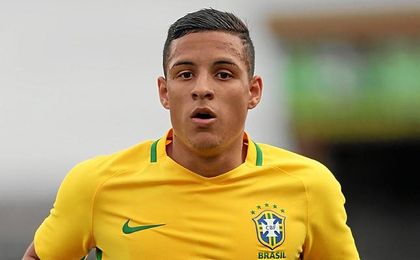 Arana, con la selección brasileña sub 20. Arana, con la selección brasileña sub 20.