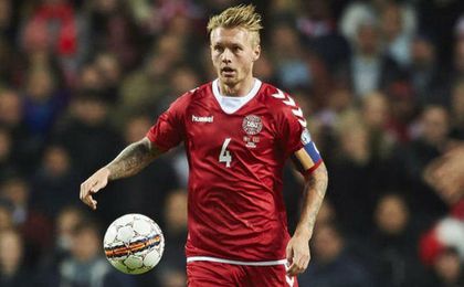 Kjaer, decidido a comandar a Dinamarca hacia el Mundial Kjaer, decidido a comandar a Dinamarca hacia el Mundial