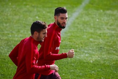 Koke y Carrasco se entrenaron con normalidad, Savic tiene molestias en un pie Koke y Carrasco se entrenaron con normalidad, Savic tiene molestias en un pie