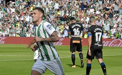 Sanabria promedia un tanto cada 83 minutos. Sanabria promedia un tanto cada 83 minutos.
