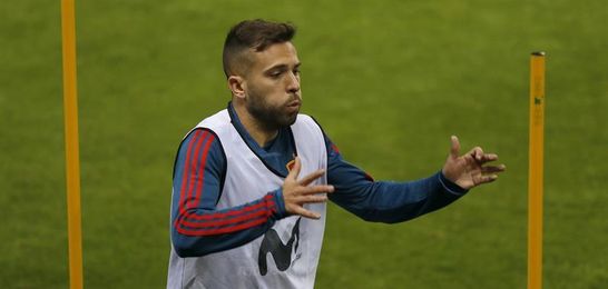 Jordi Alba: "Sería de tonto criticar a Neymar" Jordi Alba: "Sería de tonto criticar a Neymar"