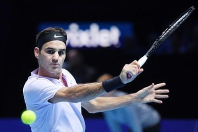 Federer, invicto, buscará ante Goffin su décima final en el Masters Federer, invicto, buscará ante Goffin su décima final en el Masters