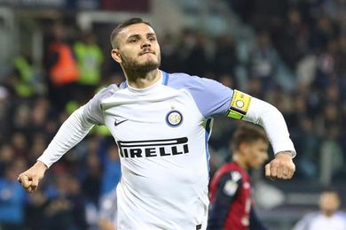 El Inter, con doblete de Icardi, gana 3-1 en Cagliari y dormirá como líder El Inter, con doblete de Icardi, gana 3-1 en Cagliari y dormirá como líder