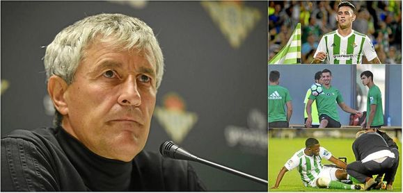 Setién ha hablado del estado de jugadores como Sanabria, Feddal o Campbell. Setién ha hablado del estado de jugadores como Sanabria, Feddal o Campbell.