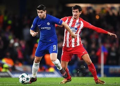 El Atlético empata a cero al descanso El Atlético empata a cero al descanso