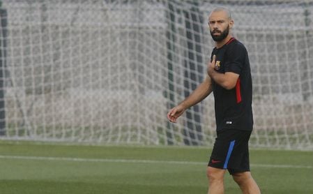 Mascherano quiere salir del Barça en enero Mascherano quiere salir del Barça en enero