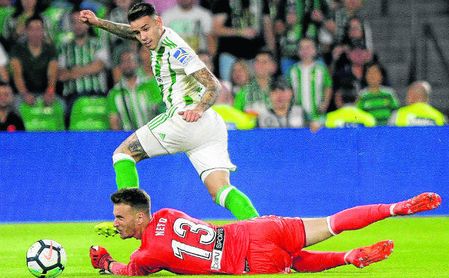 Un Betis tan vulnerable como efectivo en su casa Un Betis tan vulnerable como efectivo en su casa