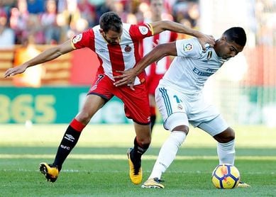 Stuani, el único delantero del Girona con pólvora Stuani, el único delantero del Girona con pólvora