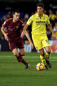 Sin goles al descanso en La Cerámica entre el Villarreal y el Barcelona Sin goles al descanso en La Cerámica entre el Villarreal y el Barcelona