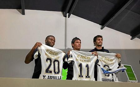 Arribas, presentado con el Pumas UNAM Arribas, presentado con el Pumas UNAM