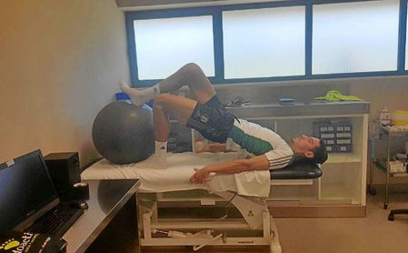 Alegría sigue trabajando en su recuperación Alegría sigue trabajando en su recuperación