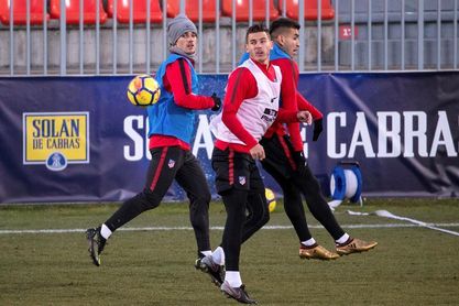 El Atlético se entrena por grupos a dos días de visitar al Espanyol El Atlético se entrena por grupos a dos días de visitar al Espanyol