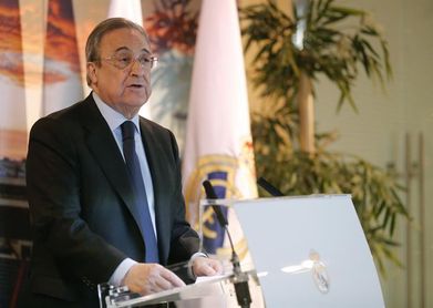 Florentino Pérez: "Ha sido un año espectacular con cinco títulos" Florentino Pérez: "Ha sido un año espectacular con cinco títulos"