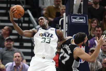 100-89. Hood y Rubio lideran victoria de Jazz; Pau Gasol, lesionado, no jugó 100-89. Hood y Rubio lideran victoria de Jazz; Pau Gasol, lesionado, no jugó