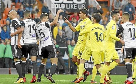 El Villarreal se impuso 0-1 en Mestalla. El Villarreal se impuso 0-1 en Mestalla.