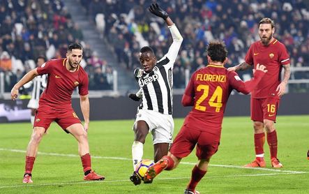 El Juventus corta la racha del Roma y mantiene el pulso con el líder Nápoles El Juventus corta la racha del Roma y mantiene el pulso con el líder Nápoles