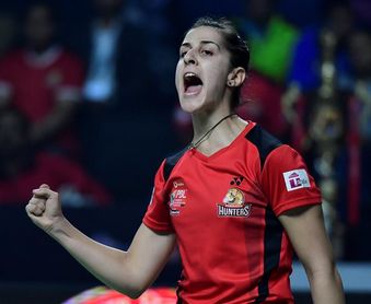 Marín arranca la liga india con una cómoda victoria para los Hyderabad Hunter Marín arranca la liga india con una cómoda victoria para los Hyderabad Hunter