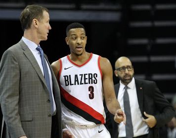 114-110. Shabazz Napier establece marca y lidera triunfa de Trail Blazers 114-110. Shabazz Napier establece marca y lidera triunfa de Trail Blazers