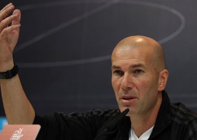 Zidane: "Lo bueno es que no vamos a salir de Madrid" Zidane: "Lo bueno es que no vamos a salir de Madrid"