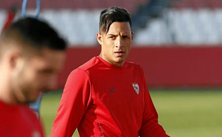 Arana, en un entrenamiento. Arana, en un entrenamiento.