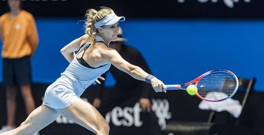 Bouchard saca adelante un duro partido y se medirá en cuartos con Wang Bouchard saca adelante un duro partido y se medirá en cuartos con Wang