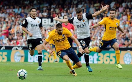 El Valencia no gana a domicilio al Atlético de Madrid desde hace siete años El Valencia no gana a domicilio al Atlético de Madrid desde hace siete años