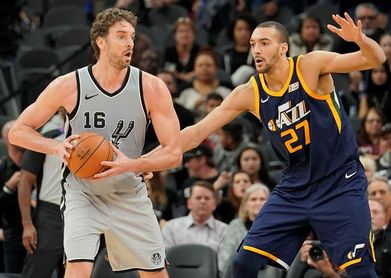 111-120. Rubio da una cátedra de baloncesto ante los Spurs de Gasol y Ginóbili 111-120. Rubio da una cátedra de baloncesto ante los Spurs de Gasol y Ginóbili