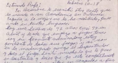 La carta de una bisabuela a Nadal que emociona a las redes La carta de una bisabuela a Nadal que emociona a las redes