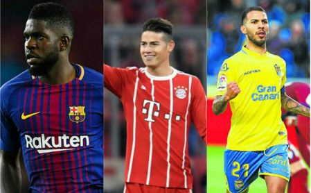 Umtiti, James, Jonathan Viera, la actualidad deportiva, en directo Umtiti, James, Jonathan Viera, la actualidad deportiva, en directo