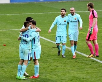 El Barcelona vuelve a la efectividad El Barcelona vuelve a la efectividad