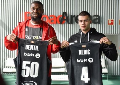 Bentil y Rebic están listos para debutar el domingo ante Delteco GBC Bentil y Rebic están listos para debutar el domingo ante Delteco GBC