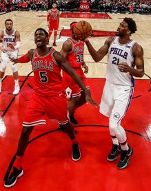 110-99. Embiid estuvo con doble-doble en la victoria de los Sixers 110-99. Embiid estuvo con doble-doble en la victoria de los Sixers