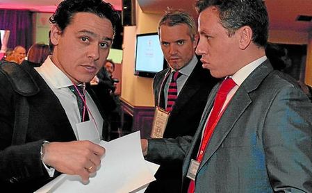 Miguel Ángel del Nido Carrasco, a la derecha de la imagen. Miguel Ángel del Nido Carrasco, a la derecha de la imagen.