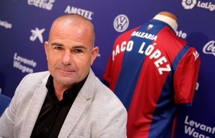 Paco López: "Quiero un equipo atrevido, valiente y convencido" Paco López: "Quiero un equipo atrevido, valiente y convencido"