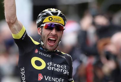 Luis León Sánchez sale de amarillo en la tercera etapa, que gana Hivert Luis León Sánchez sale de amarillo en la tercera etapa, que gana Hivert