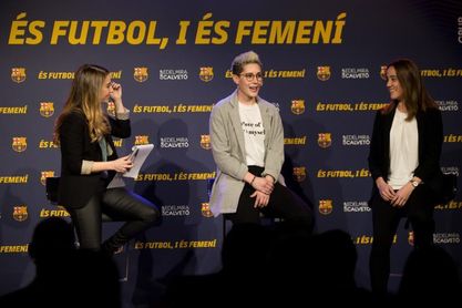 El Barcelona se vuelca con el fútbol femenino con una jornada monográfica El Barcelona se vuelca con el fútbol femenino con una jornada monográfica