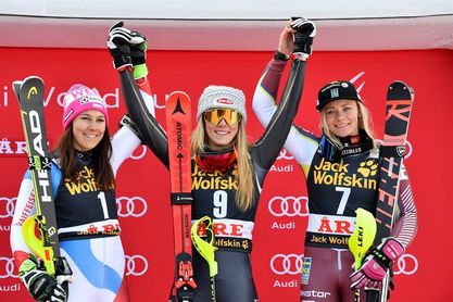 La estadounidense Mikaela Shiffrin reedita título en Are La estadounidense Mikaela Shiffrin reedita título en Are
