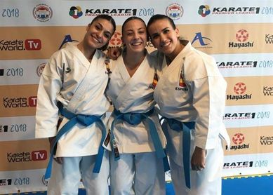 España se lleva el oro de kata femenino por equipos España se lleva el oro de kata femenino por equipos