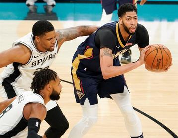 108-89. Davis registra un doble-doble en el triunfo de los Pelicans sobre los Celtics 108-89. Davis registra un doble-doble en el triunfo de los Pelicans sobre los Celtics