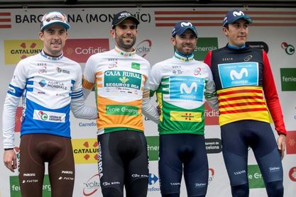 Clasificación de la última etapa de la Volta a Catalunya y general Clasificación de la última etapa de la Volta a Catalunya y general