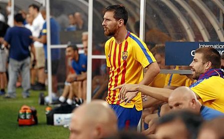 Algunos han pedido, incluso, que el Barça no se presente a la final. Algunos han pedido, incluso, que el Barça no se presente a la final.
