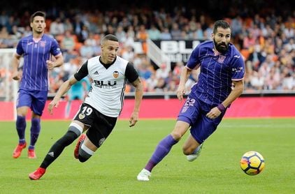 El Valencia ganó en su única visita en Liga a Leganés El Valencia ganó en su única visita en Liga a Leganés