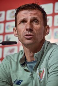 Ziganda: "La idea es no renunciar a nada y eso pasa por ganar al Celta" Ziganda: "La idea es no renunciar a nada y eso pasa por ganar al Celta"