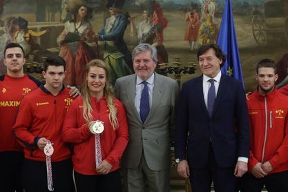 Lydia Valentín: "Hay un gran futuro en la halterofilia, muy buena cantera" Lydia Valentín: "Hay un gran futuro en la halterofilia, muy buena cantera"