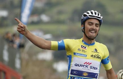 Alaphilippe: "Vine por una etapa y ya tengo dos, he superado los objetivos" Alaphilippe: "Vine por una etapa y ya tengo dos, he superado los objetivos"